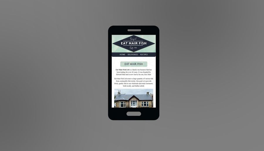 Eat Mair Fish, Mobile View