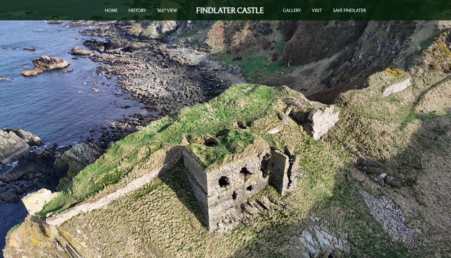 Findlater Castle, History Page