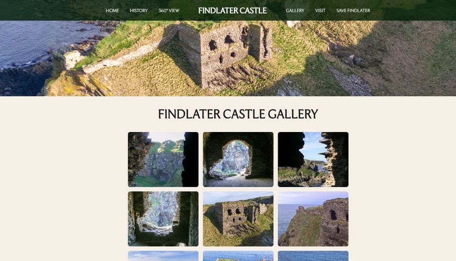 Findlater Castle, Gallery