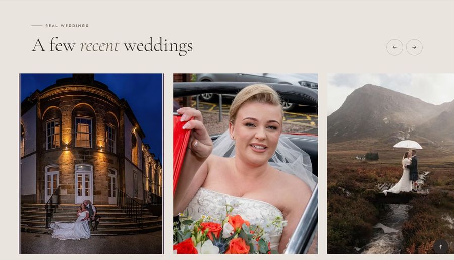 Fitlike Photography, recent weddings