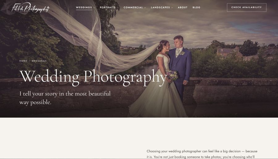 Fitlike Photography, wedding portfolio