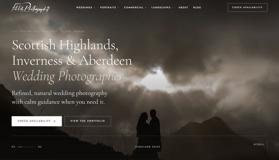 Fitlike Photography website