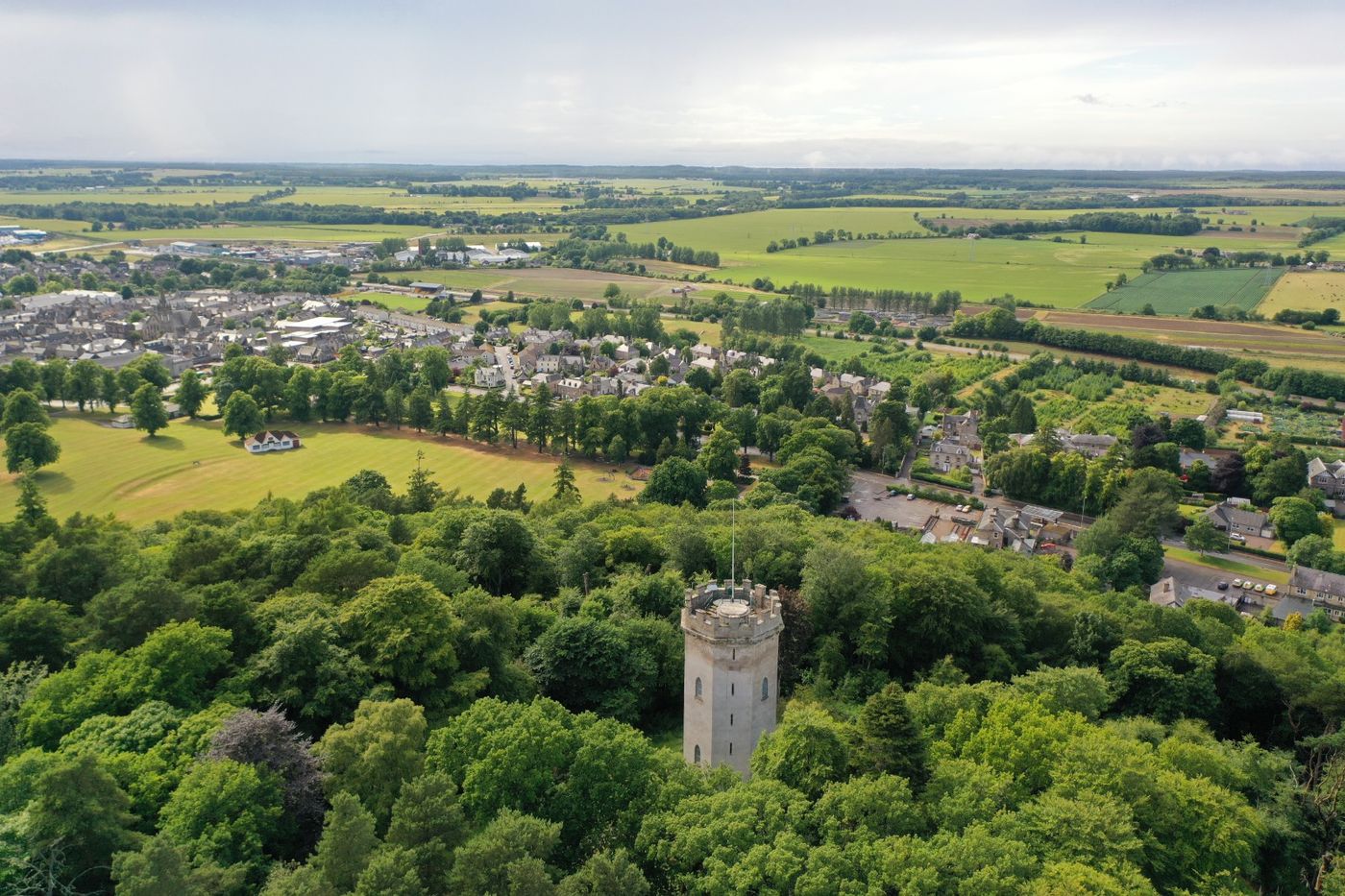 Nelson’s Tower on Cluny Hill above Forres, Moray