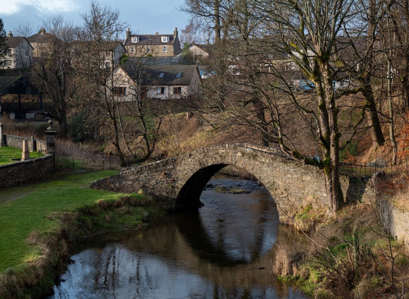 The Auld Brig over the River Isla in Keith, Moray