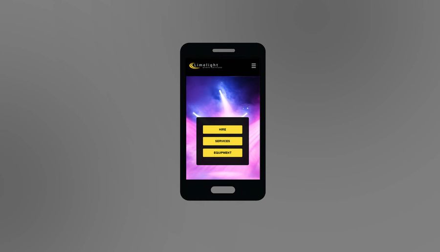 Limelight Event Services, Mobile View