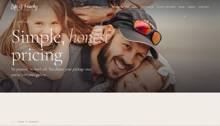 Life is Peachy Photography, pricing and packages
